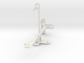 Apple iPhone XS tripod & stabilizer mount in White Natural Versatile Plastic