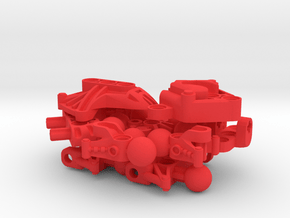 Exatoran Body Set in Red Processed Versatile Plastic