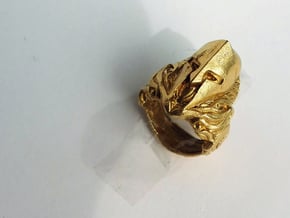 Spartan Ring in Natural Brass