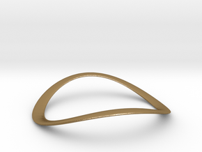 ONDA CLASSIC Steel Gold Bracelet in Polished Gold Steel