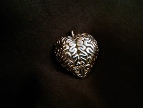 Think With Your Heart Pendant (Hollowed) in 18K Gold Plated