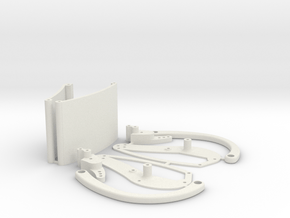 Stingray V5 Chassis in White Natural Versatile Plastic