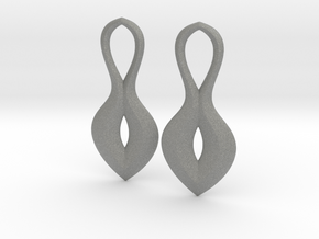 Loginv Earrings in Gray PA12