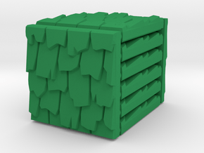 3 x 3 Rough Shingle Set in Green Processed Versatile Plastic