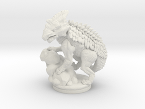 Armored_Dragon in White Natural Versatile Plastic