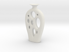 Vase 1317S in White Natural Versatile Plastic