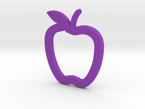 Weight Loss diet Apple Fruit Pendant for Women in Purple Processed Versatile Plastic