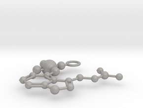 Psilocybin Molecule (large) in Aluminum