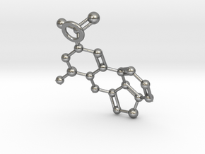 LSA molecule (Large) in Natural Silver