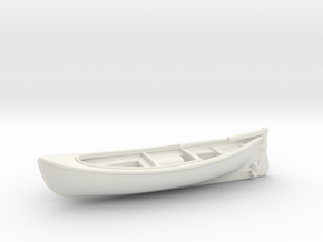 1/96 USN 26-foot Motor Whaleboat in White Natural Versatile Plastic