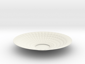 Plate Bowl 1345 in White Natural Versatile Plastic