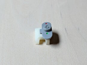 Bose QC-35 Power Switch Bracket in White Natural Versatile Plastic