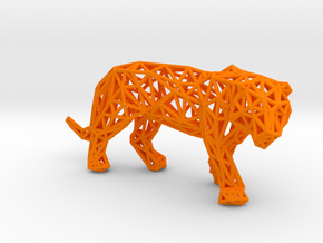 Sumatran Tiger in Orange Processed Versatile Plastic