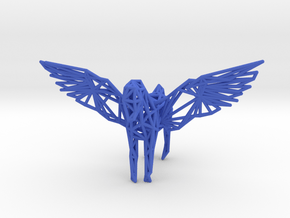 Pegasus in Blue Processed Versatile Plastic