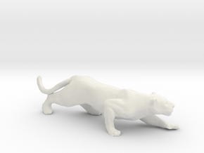 Printle Animal Panther - 1/24 in White Natural Versatile Plastic
