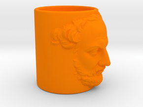 test cup Thucydides in Orange Processed Versatile Plastic