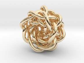 B&G Knot 20 in 14k Gold Plated Brass