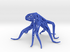 Octopus in Blue Processed Versatile Plastic