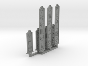 Egyptian Cartouches 28mm Scale in Gray PA12