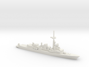 Georges Leygues-class frigate, 1/2400 in White Natural Versatile Plastic