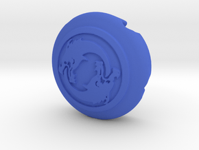 Hanzo thumb stick cap in Blue Processed Versatile Plastic