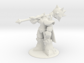 Dragon Knight Mordekaiser in White Natural Versatile Plastic