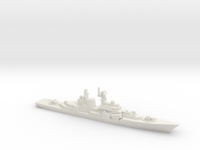 Sovremenny-Class destroyer ,1/1250 in White Natural Versatile Plastic