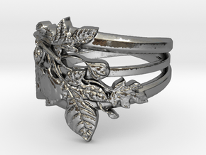 Figuier Triple anneau Ring Size 9 in Polished Silver: 6.5 / 52.75