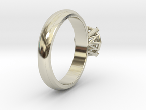 Frame diamond Ring in 14k White Gold: 6.5 / 52.75