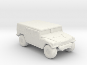 M1035a1 Hardtop 285 scale in White Natural Versatile Plastic