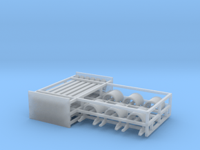 Coil Car Cover Parts - HOscale in Smooth Fine Detail Plastic