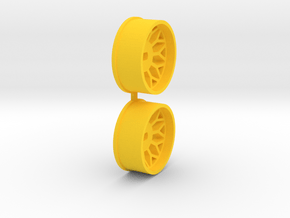 Offset-2,5-front-BBS-Rims-MiniZ-AWD in Yellow Processed Versatile Plastic