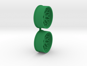 Offset-3,0-front-BBS-Rims-MiniZ-AWD in Green Processed Versatile Plastic