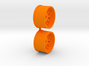 Offset-0,0-rear-BBS-Rims-MiniZ-AWD in Orange Processed Versatile Plastic