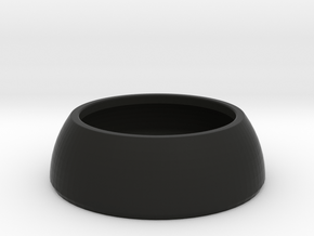 DOMOCLIP Paperclip Jar in Black Premium Versatile Plastic