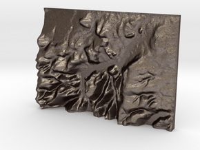 Ullswater in Polished Bronzed-Silver Steel
