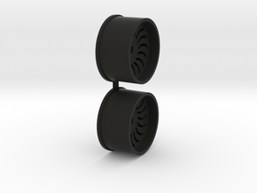 Offset-0,5-rear-Sickl-Rims-MiniZ-AWD in Black Premium Versatile Plastic