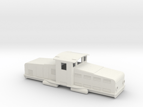 Swedish SJ accumulator locomotive type Öc - H0-sca in White Natural Versatile Plastic