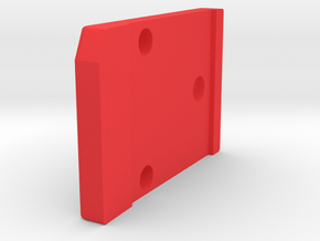 601-602 ver 2.1  blade retainer for plastic holder in Red Processed Versatile Plastic