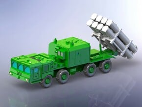 Russian BAL-E Coastal Missile System on MZKT 1/160 in Tan Fine Detail Plastic