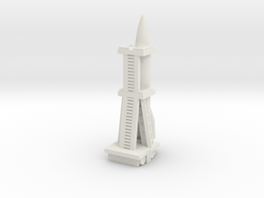 V-2 Rocket (A4) Germany in White Natural Versatile Plastic