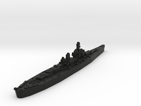 Montana Class Battleship (United States) Global Wa in Black Premium Versatile Plastic