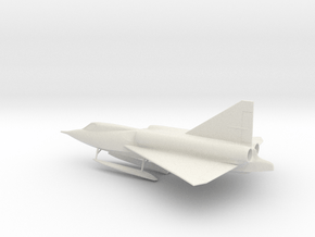 Convair XF2Y Sea Dart in White Natural Versatile Plastic: 1:64 - S