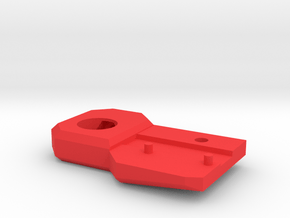 601 602 single razor holder plastic VER2 in Red Processed Versatile Plastic