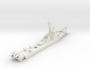 1/700 Soviet Petya Frigate in White Natural Versatile Plastic