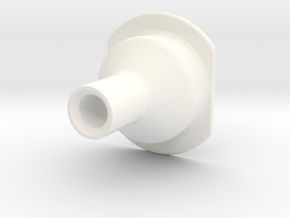 Lancia Fulvia cone funnel in White Processed Versatile Plastic