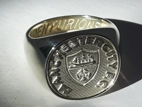 Centurions Size T. 19.55mm. Silver. in Polished Silver