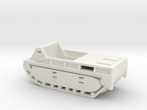 1/100 Scale LVT-1 Alligator in White Natural Versatile Plastic