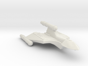 3788 Scale Romulan Fast SparrowHawk+ Light Cruiser in White Natural Versatile Plastic