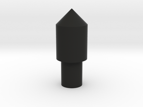 123 block peg 1 in Black Natural Versatile Plastic
